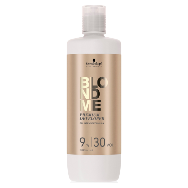 Schwarzkopf Professional BLONDME PREMIUM-ENTWICKLER – 1000 ml – 30 Vol. 9%