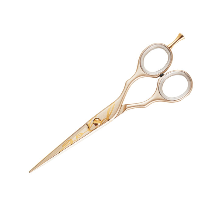 Hochwertige Friseurschere von cMein Shop mit goldenen Akzenten und präzisem Schnitt