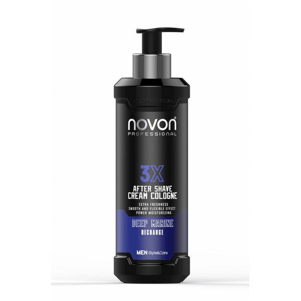 Novon Professional 3X Crème Après-Rasage Cologne - Deep Marine - 400m