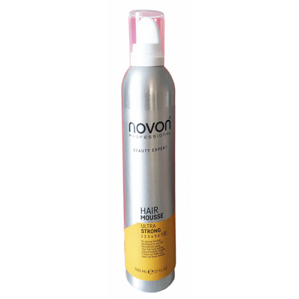 Novon Professional Hair Mousse - Ultra Strong 500ml