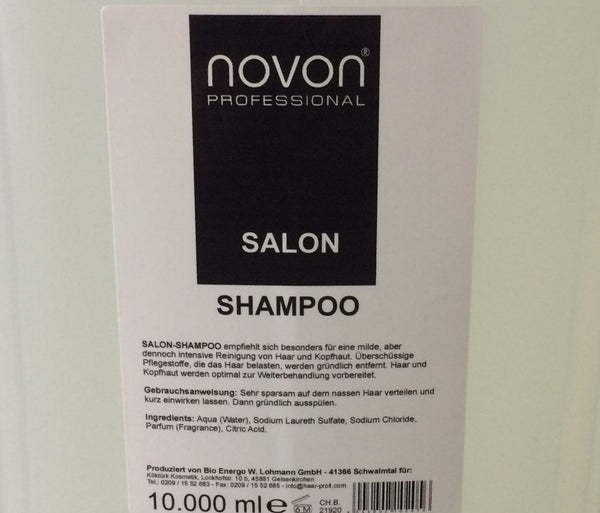 Novon Professional Barber Shampoo – 10 liter